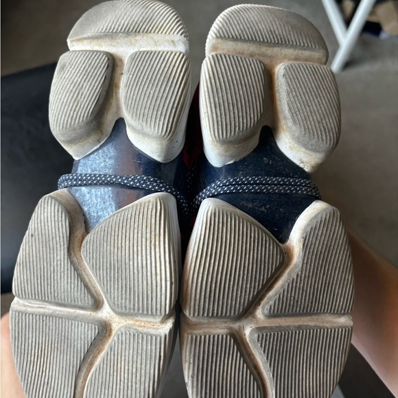 Kids Nautica Eriko Lace-up Sneakers Size 6 Comfy Navy Blue/Red - Picture 8 of 14